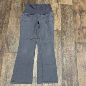 Women's Gray Maternity Jeans